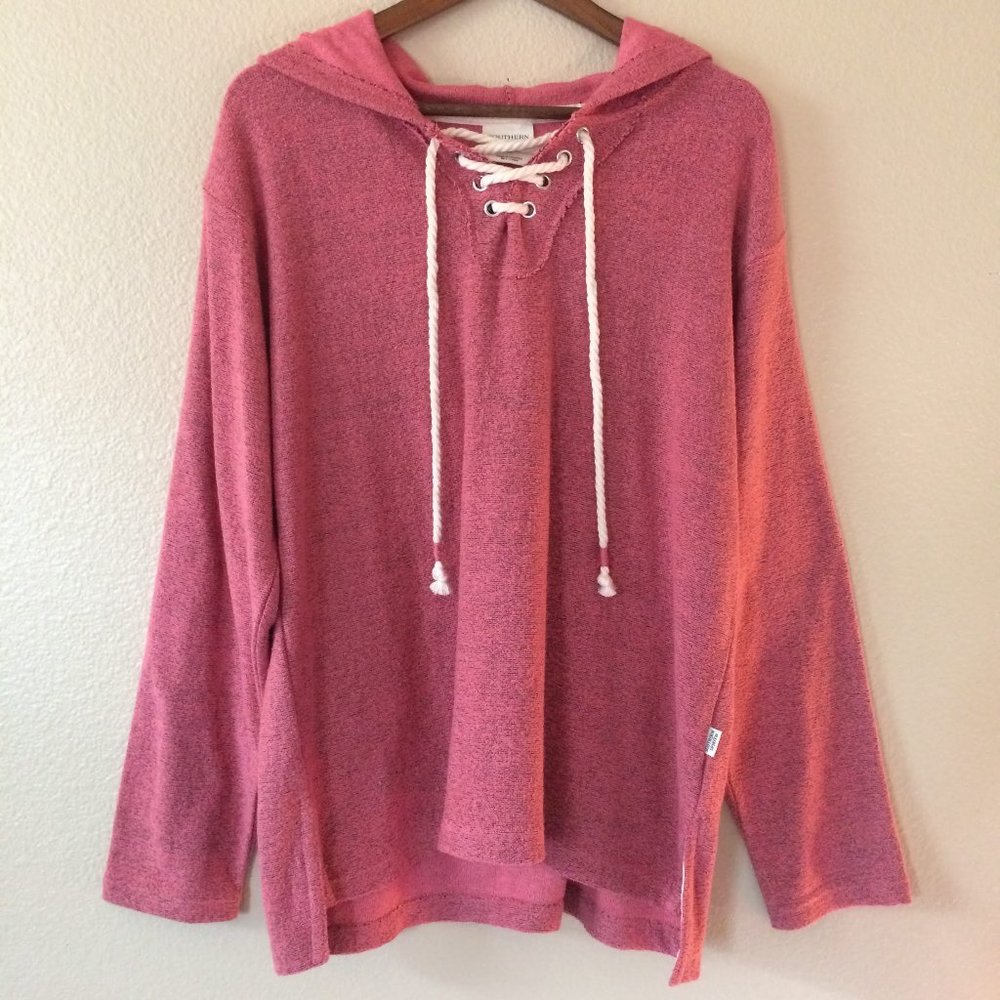 New Pink Hoodie XL Boho Heathered Southern Spirit Rosewood